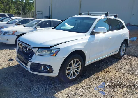 2016 Audi Q5 2.0T Premium z USA, uszkodzony, nr VIN WA1L2AFP7GA075617